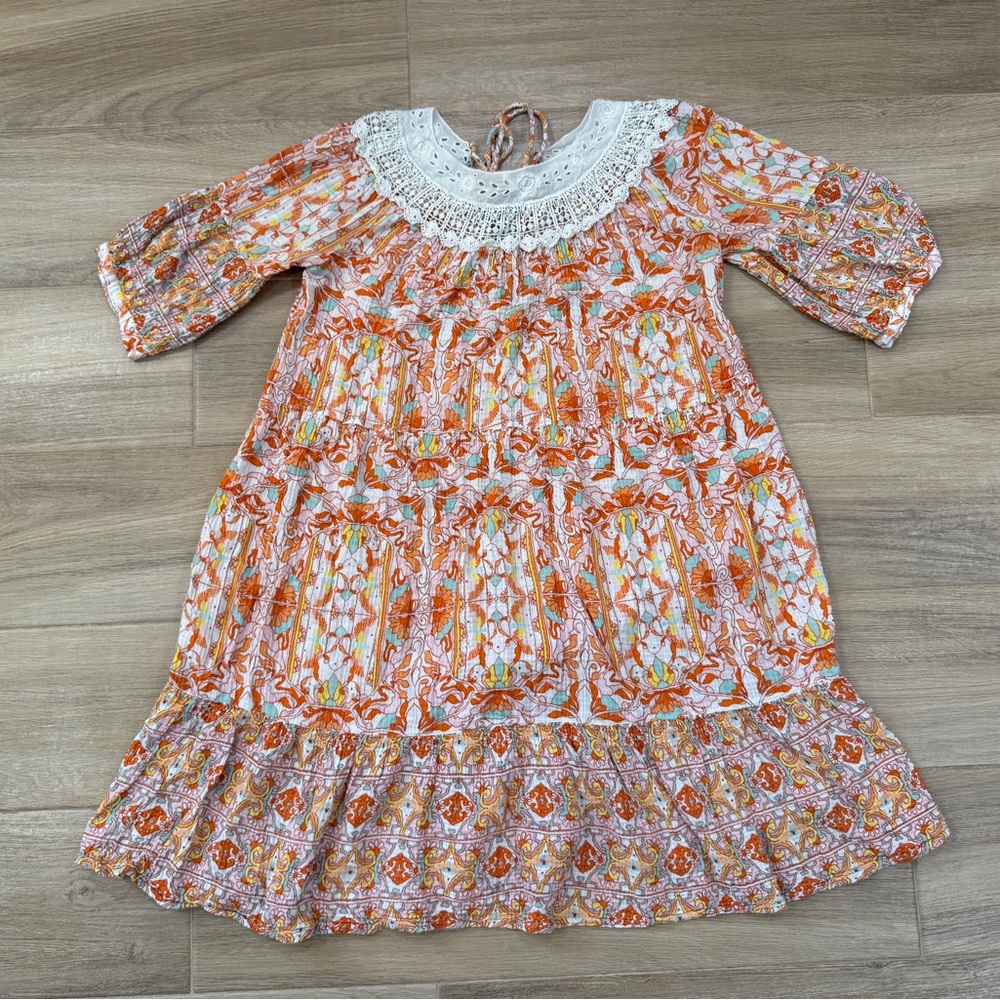 Anthropologie Floral Midi Dress